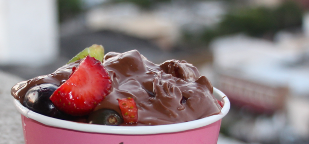 Sorvetes saudáveis da Yozenn Gelateria: lanche refrescante