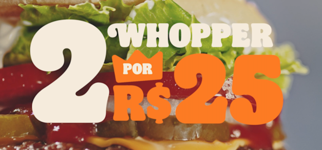 Burger King faz piada com harmonização facial de famosos e brinca que exagero mesmo é 2 Whopper por 25